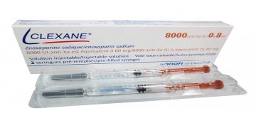 كليكسان – CLEXANE لعلاج الجلطات الدموية التي تنتقل إلى الرئتين