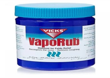 فيكس فابوراب - VICKS VAPORUB يستخدم كمسكن لألم العضلات