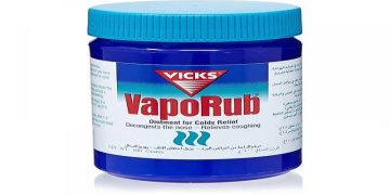 فيكس فابوراب - VICKS VAPORUB يستخدم كمسكن لألم العضلات