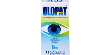 أولوبات – OLOPAT يستخدم لعلاج حكة العين المؤقت