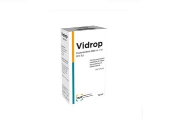 فيدروب – VIDROP يستخدم في علاج هشاشة العظام ونقص الكالسيوم