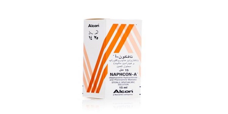 نافكون _ أ - NAPHCON A لتخفيف أعراض التهابات العين التحسسية