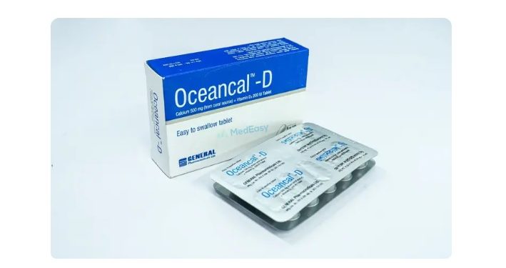 أوشين كال - Ocean Cal  مكمل غذائي يستخدم لعلاج نقص الكالسيوم والفيتامين د3