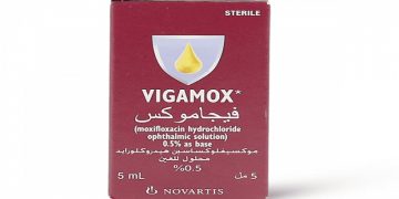 قطرة فيجاموكس  - VIGAMOX علاج موضعي للعين لإلتهابات الجفن