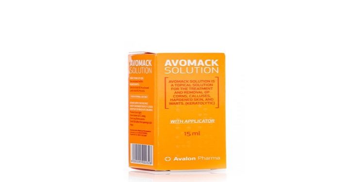 أفوماك – AVOMACK يستخدم هذا الدواء لعلاج الثآليل الإخمصية