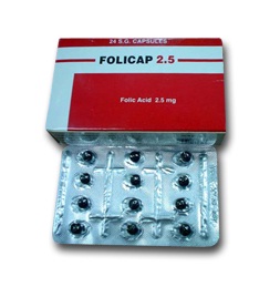 فوليكاب Folicap لمنع وعلاج نقص حمض الفوليك سوق الدواء
