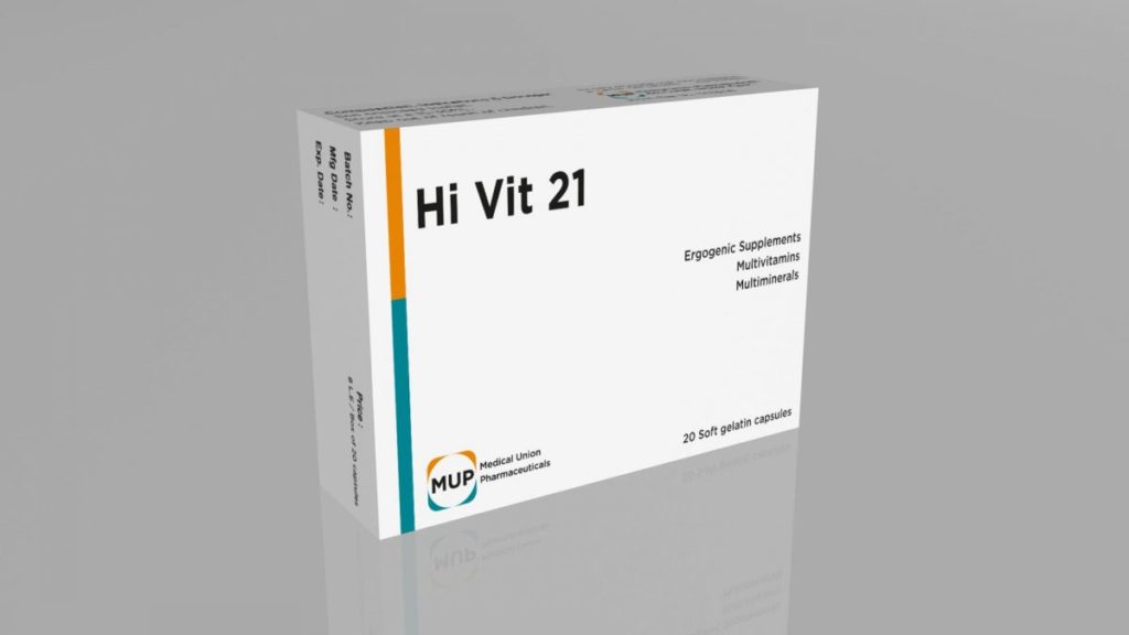 هاي فيت ۲۱ – Hi Vit 21 | منشطات طبيعية وفيتامينات ومعادن