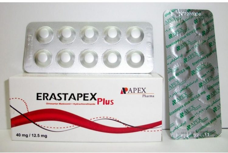 ايراستابكس Erastapex علاج سريع لإرتفاع ضغط الدم سوق الدواء