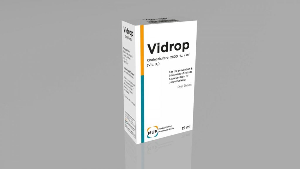 فیدروب-Vidrop للوقاية من تلين العظام والكساح
