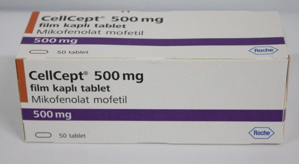 مواصفات اقراص سيلسيب CELLCEPT لحماية الاعضاء المزروعة في الجسم