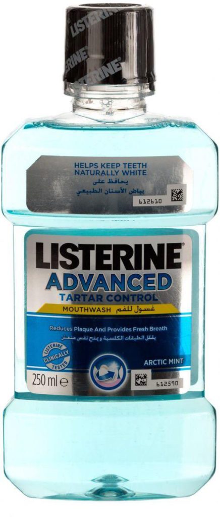 غسول الفم LISTERINE – ليسترين لمحاربة الجراثيم بصورة فعالة