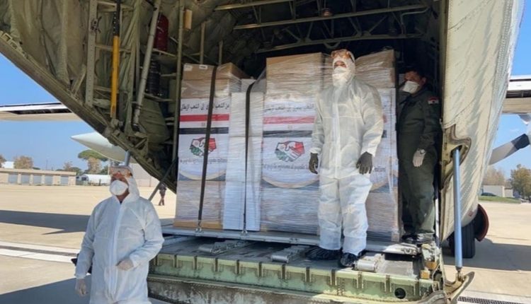 مساعدات طبية مصر لأمريكا