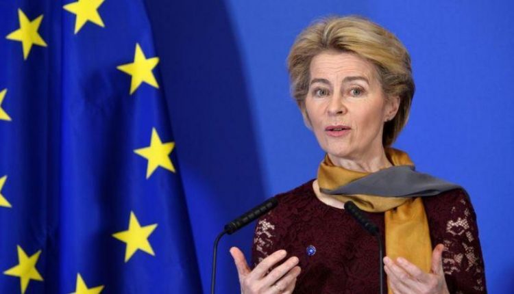 رئيسة المفوضية الأوروبية أورسولا فون دير لاين