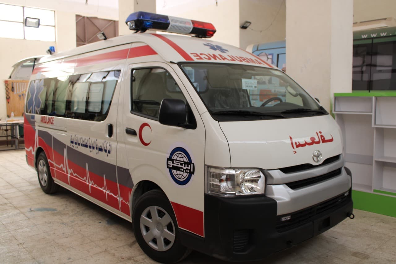 سيارة اسعاف ايبيكو للأدوية
