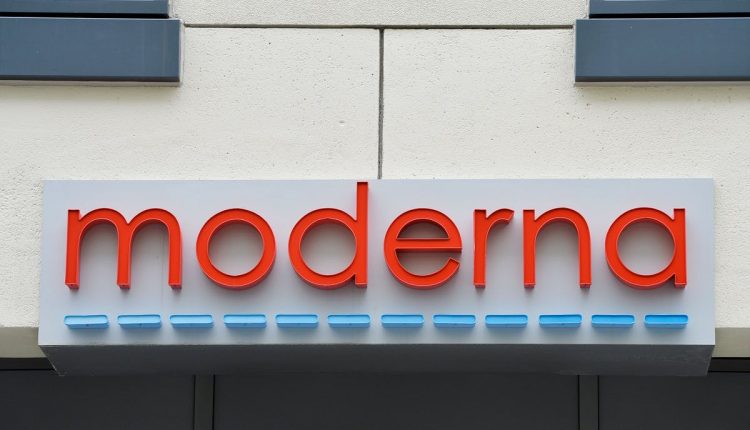 شعار شركة مودرنا الأمريكية للادوية