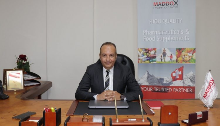 الدكتور محمد متولى المدير الإقليمي لشركة مادوكس فارما سويس
