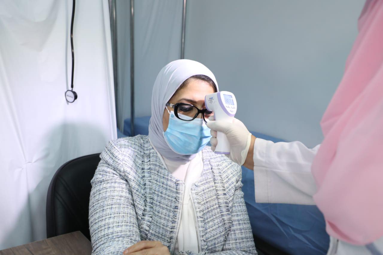 وزيرة الصحة