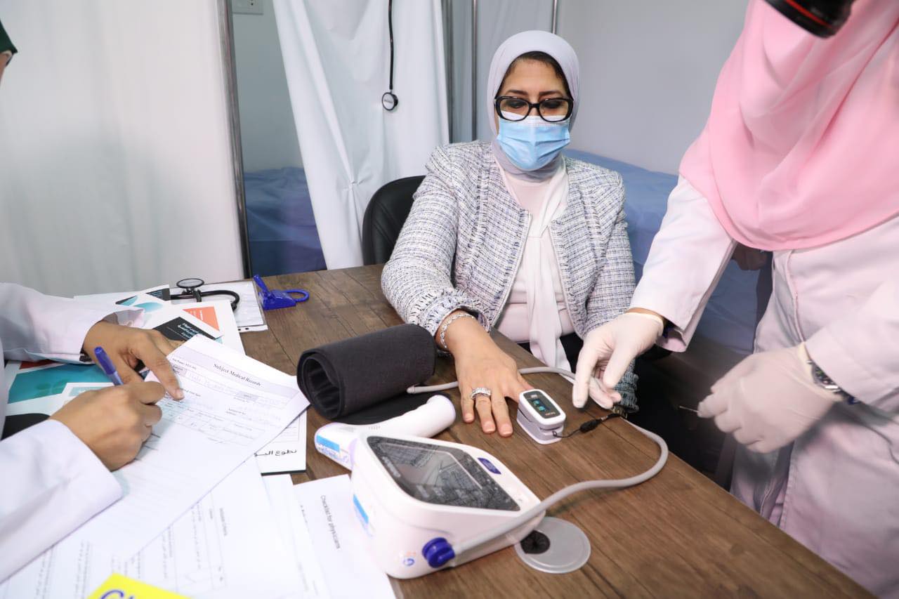 وزيرة الصحة