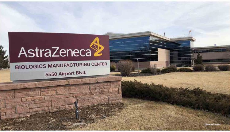 شعار شركة أسترازينيكا البريطانية للأدوية