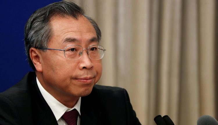 ليو جينغ تشن رئيس المجموعة الصينية الوطنية للصناعات الدوائية (سينوفارم)،