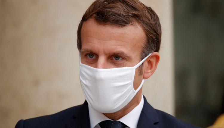 الرئيس الفرنسي إيمانويل ماكرون
