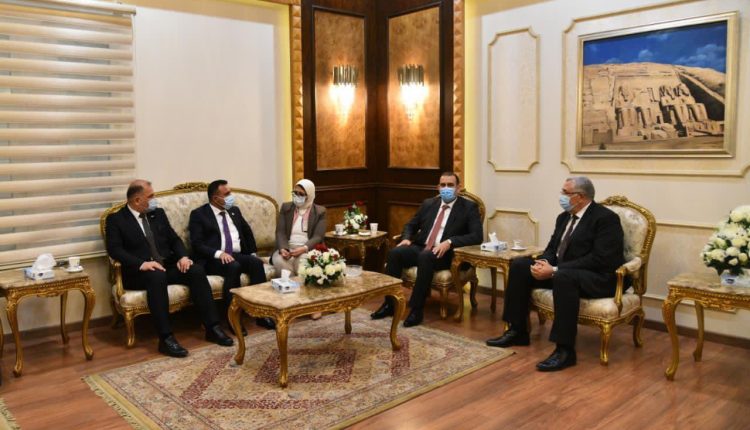 جانب من لقاء هالة زايد وزيرة الصحة مع نظيرها العراقي