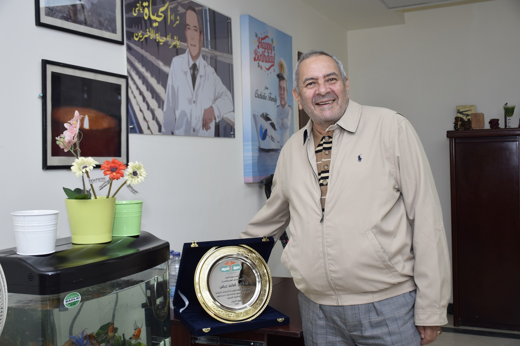 الدكتور أسامة عباس رئيس شركة أوركيديا