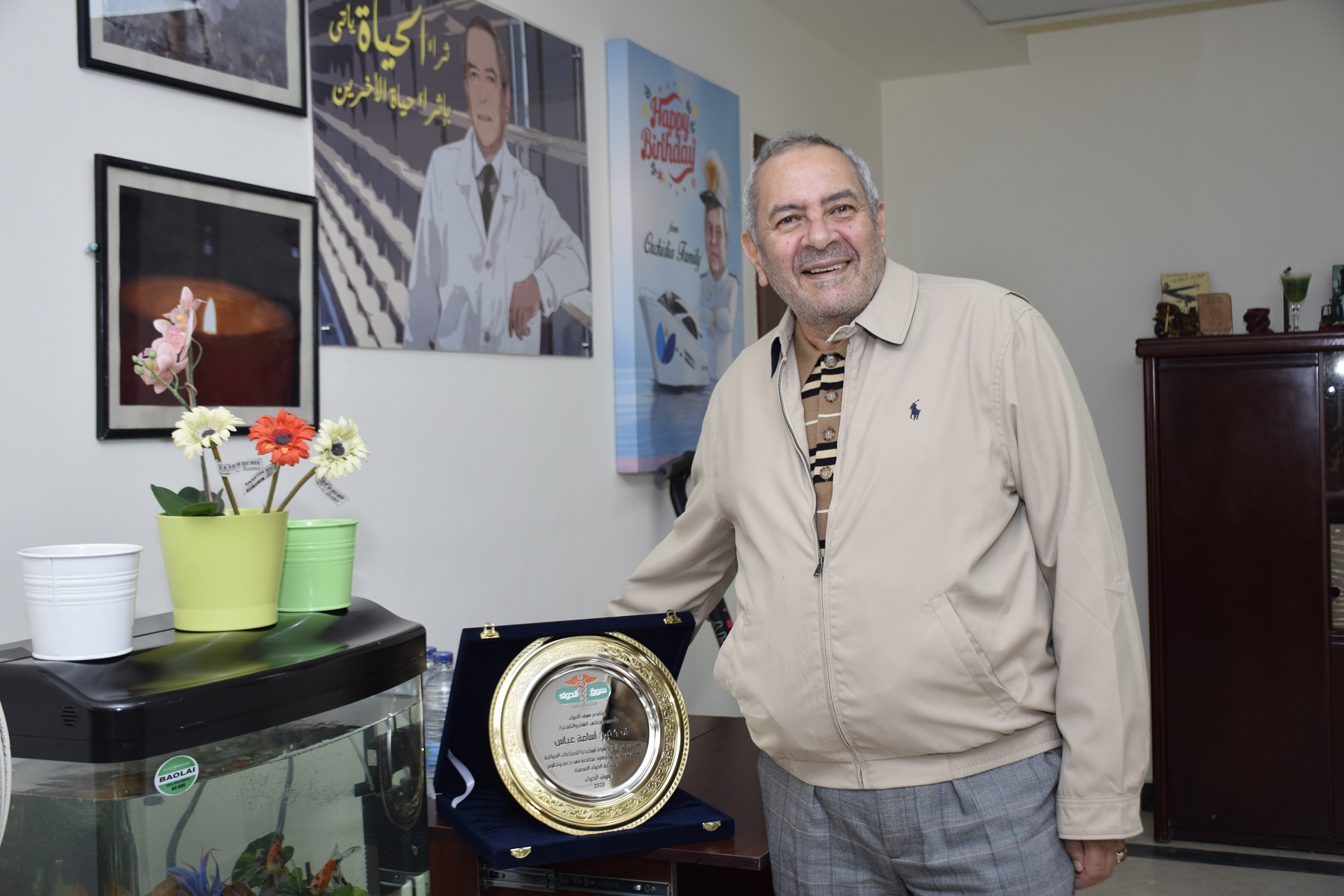 الدكتور أسامة عباس رئيس شركة أوركيديا