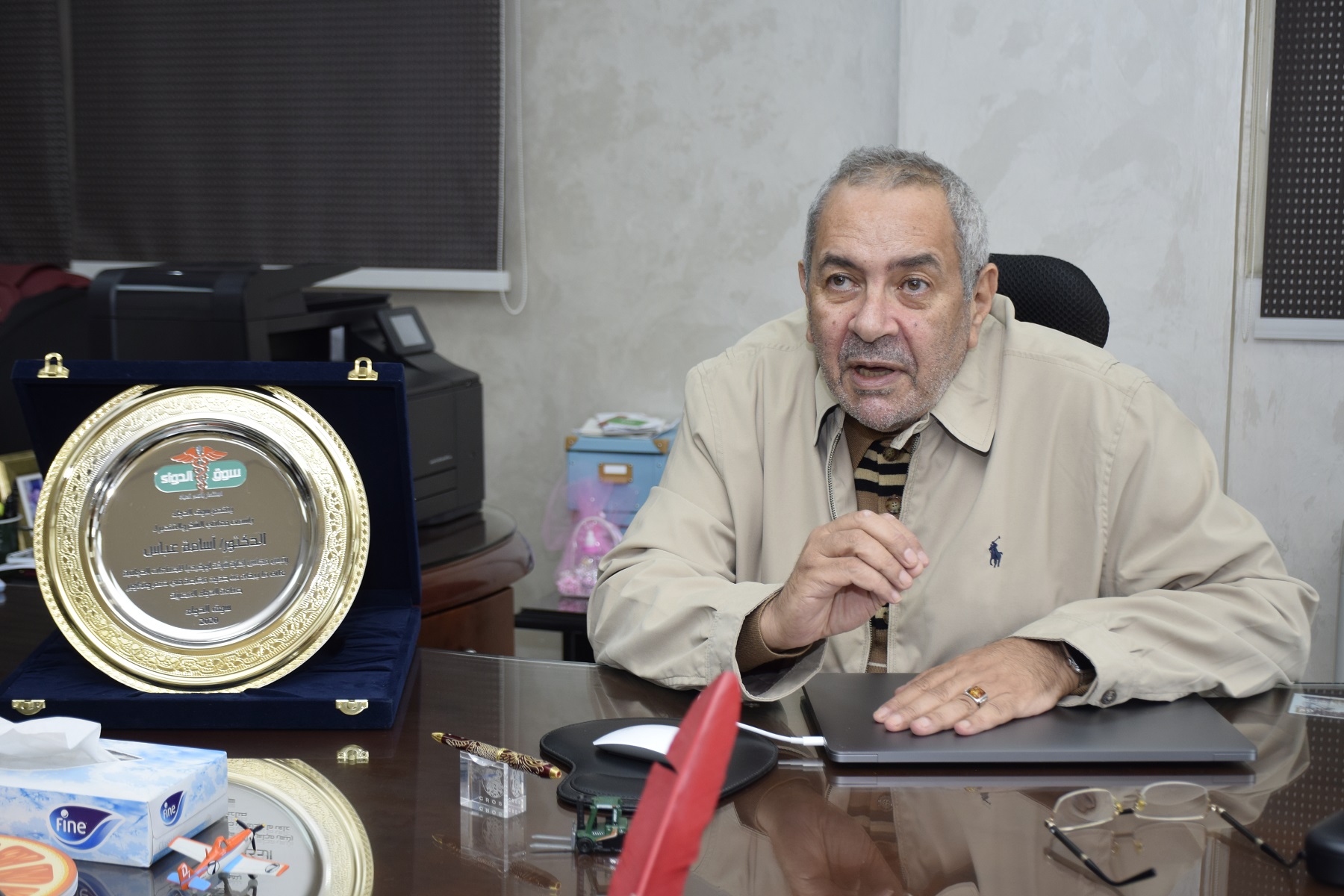 الدكتور أسامة عباس رئيس شركة أوركيديا