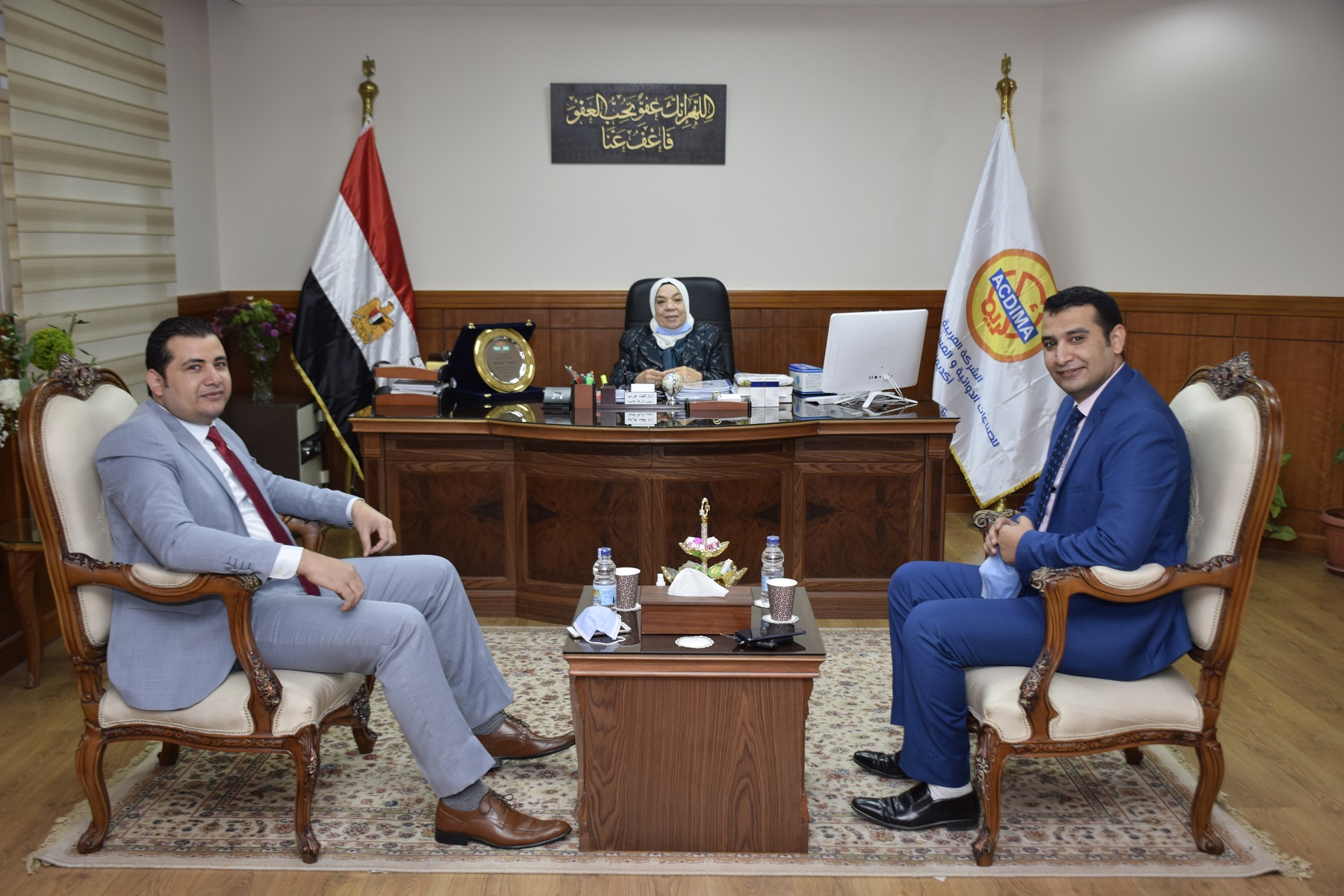 الدكتورة ألفت غراب رئيس مجموعة أكديما للأدوية 