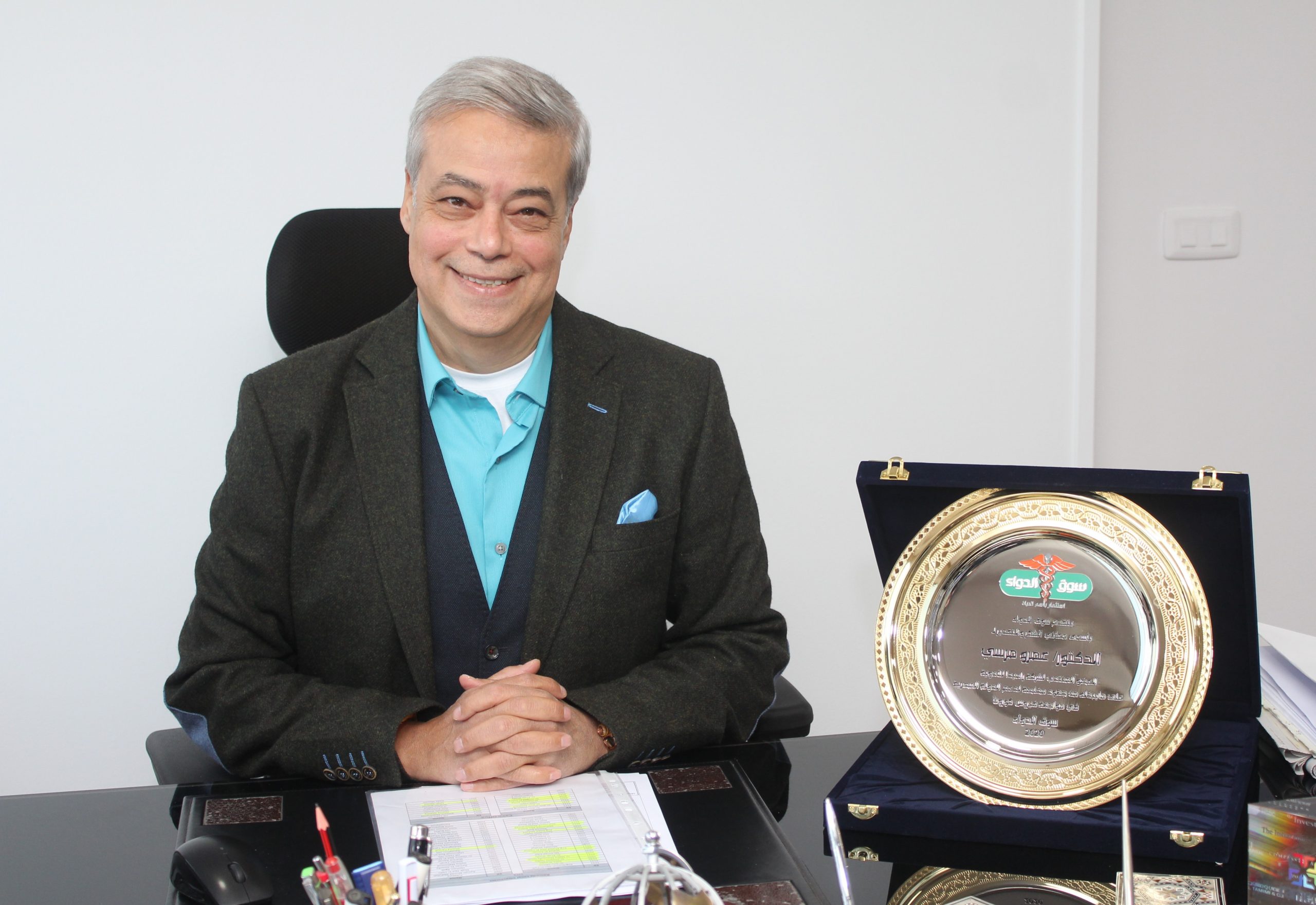 الدكتور عمرو مرسي العضو المنتدب لشركة رميدا للأدوية