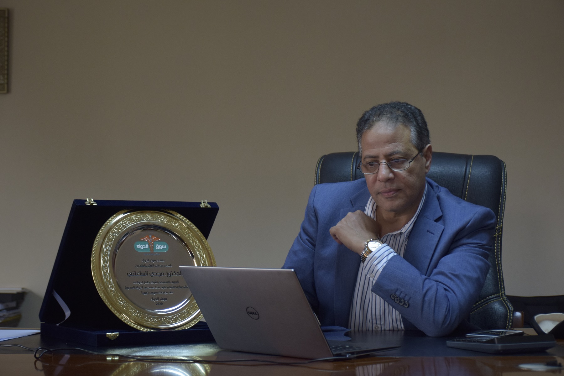 الدكتور مجدي الساعاتي الرئيس التنفيذي لشركة جلفار مصر 1