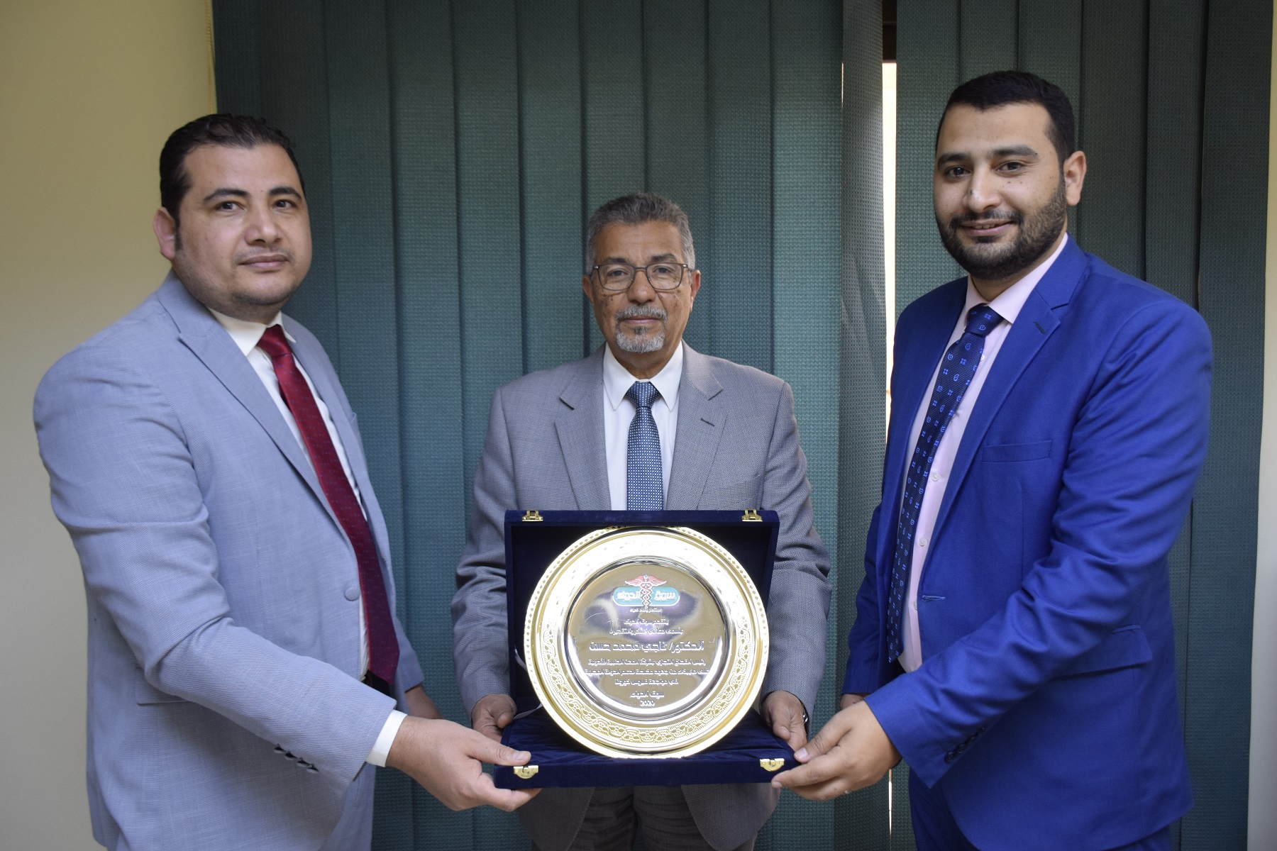 الدكتور ناجي حسن رئيس القطاع التجاري بشركة المهن الطبية للأدوية