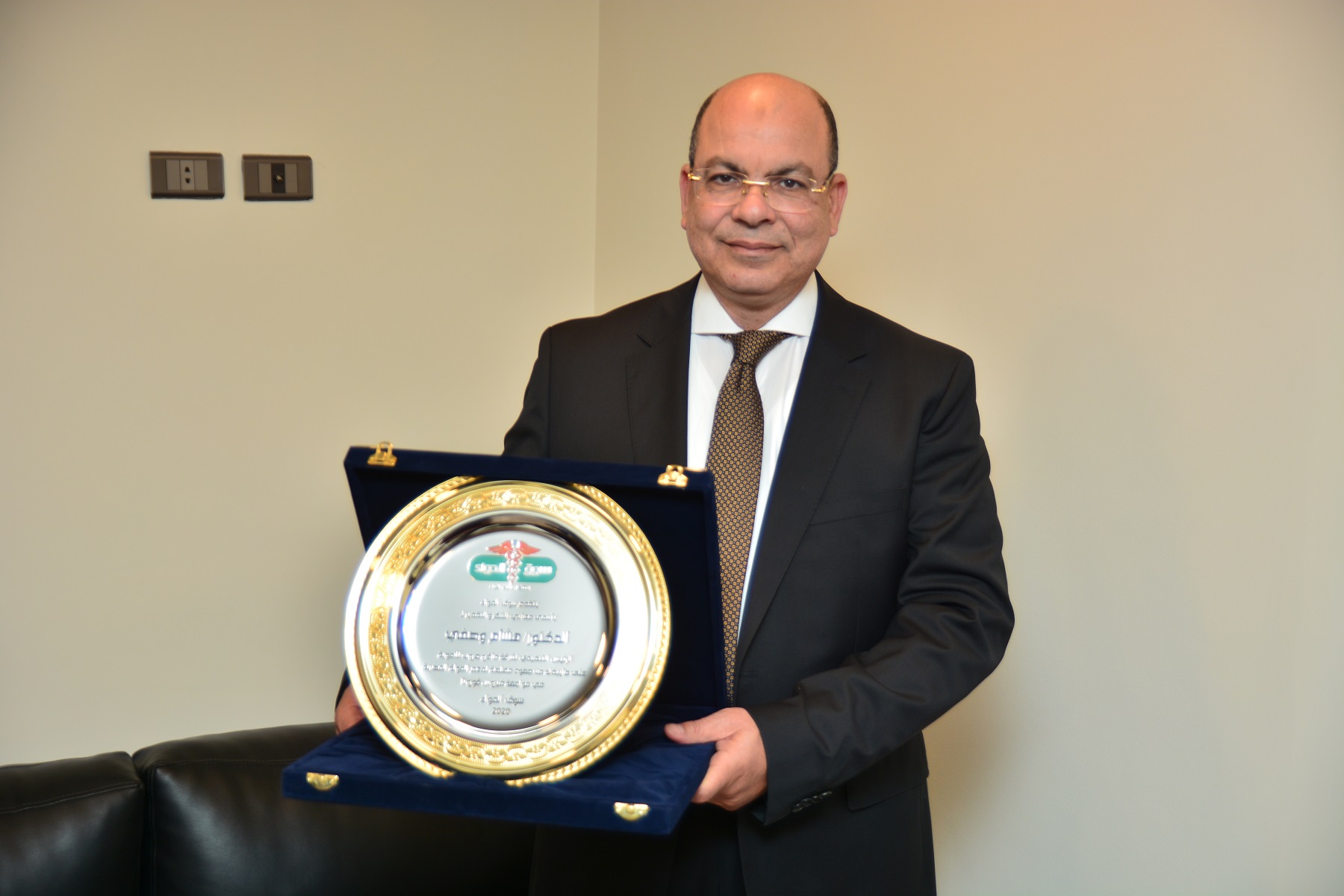 الدكتور هشام وصفي العضو المنتدب لشركة ماكرو جروب