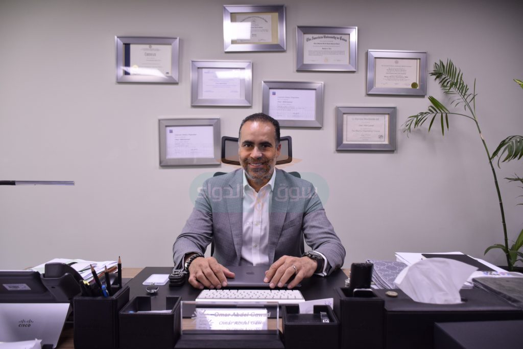 «ابن سينا فارما» تقرر تخفيض رأس المال إلى 257 مليون جنيه عبر إعدام أسهم خزينة عمر عبد الجواد، الرئيس التنفيذي المشارك لشركة ابن سينا فارما