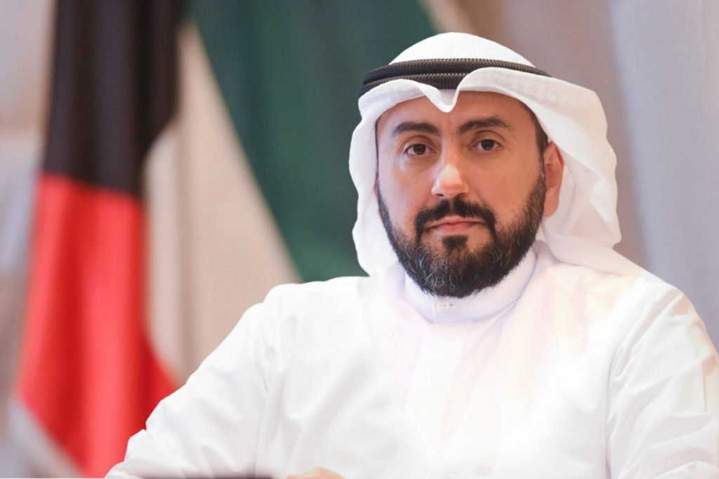 الشيخ الدكتور باسل الحمود الصباح وزير الصحة الكويتي
