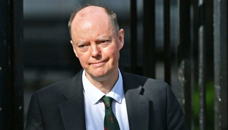 كريس ويتي كبير المستشارين الطبيين في المملكة المتحدة