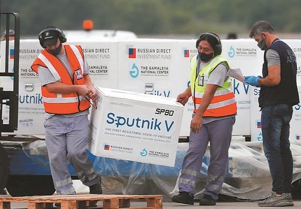لقاح سبوتنيك الروسي المضاد لفيروس كورونا