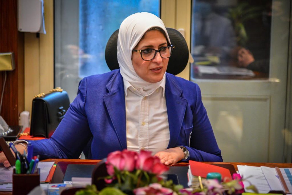 الحكومة تعلن بدء المرحلة الأولى من مبادرة تصنيع مشتقات البلازما الدكتورة هالة زايد وزيرة الصحة