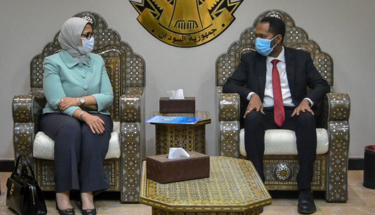 وزيرة الصحة في السودان