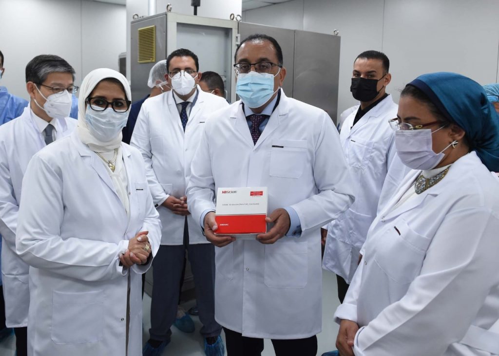 وزيرة الصحة: توريد 1.9 مليون جرعة جديدة من لقاح «سينوفاك-فاكسيرا» ومراكز اللقاحات وصلت لـ 830 رئيس الوزراء ووزيرة الصحة