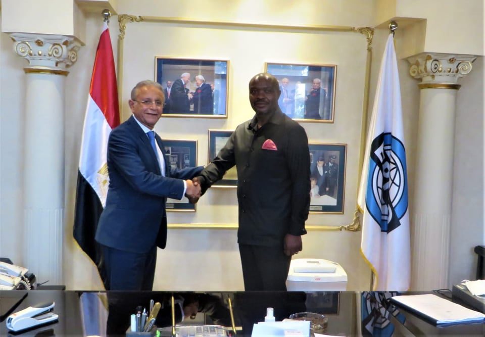 رئيس ايبيكو يستقبل جنوب افريقيا 