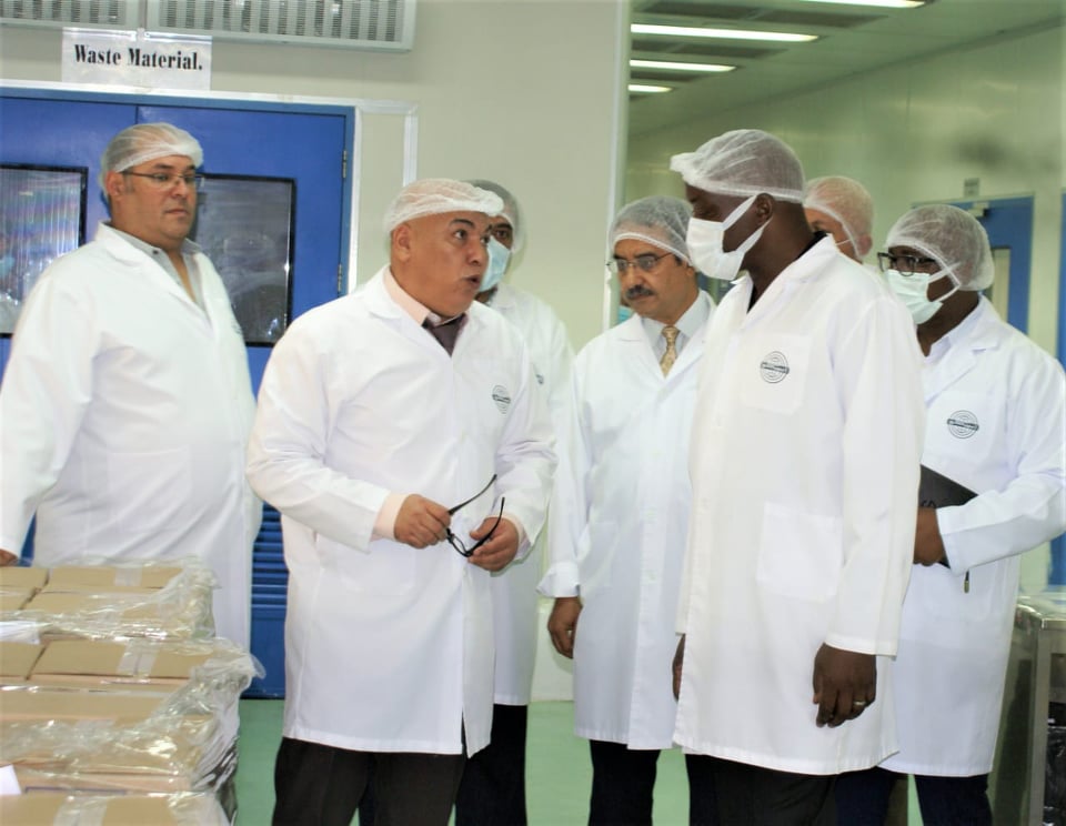 رئيس ايبيكو يستقبل سفير جنوب أفريقيا