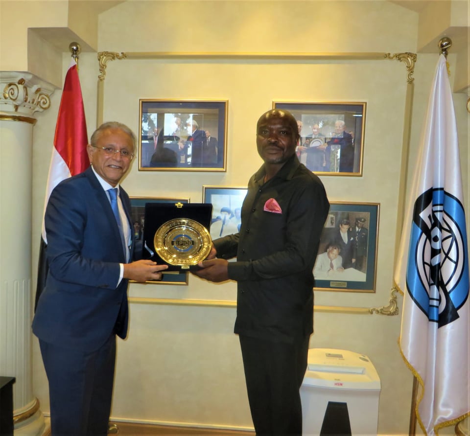 رئيس ايبيكو يستقبل سفير جنوب أفريقيا