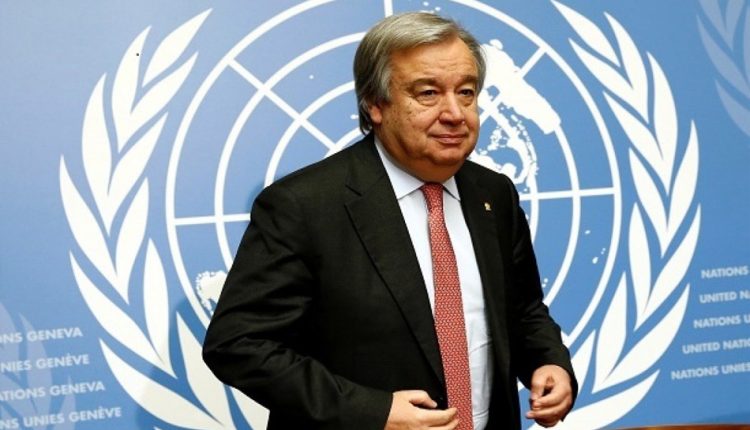 أنطونيو جوتيريش الأمين العام للأمم المتحدة