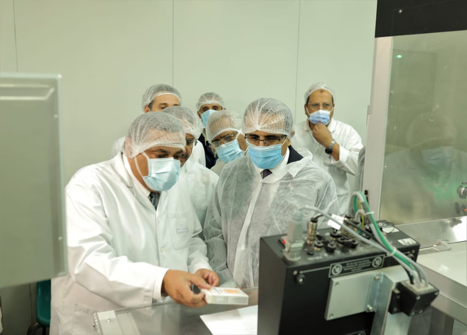 وزير الصحة اليمني يزور «ايبيكو للأدوية»