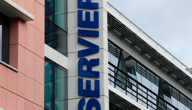 شعار شركة سيرفيه الفرنسية للأدوية