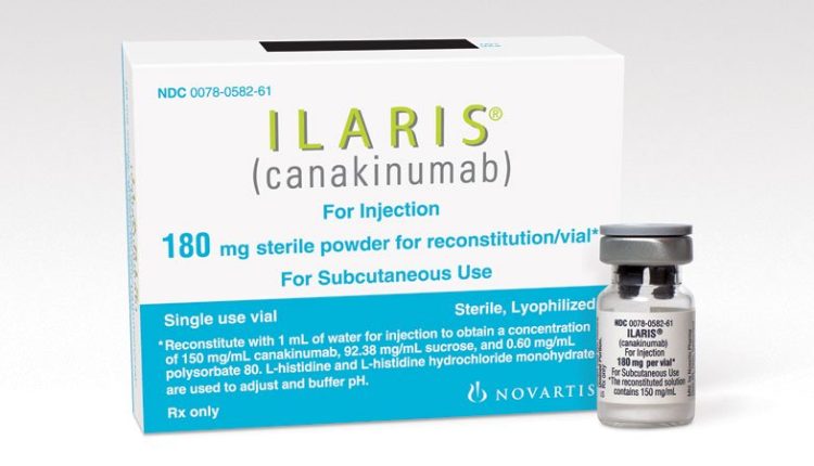 عقار كاناكينوماب من شركة نوفارتس