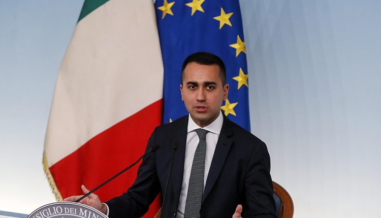 لويجى دى مايو وزير الخارجية الإيطالي