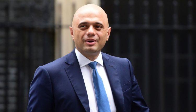 وزير الصحة البريطاني ساجد جاويد